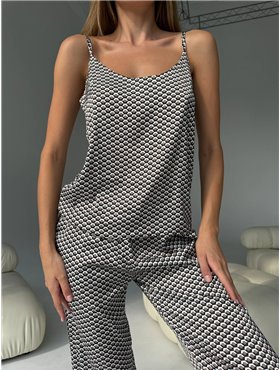 Сатинова піжама  1219-S Domino фото - Luxbikini