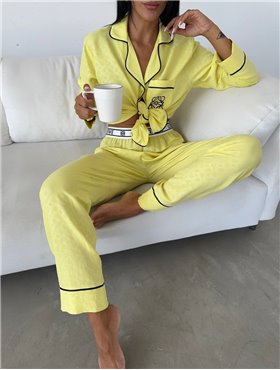 Витончена піжама вільного крою 1272-S Domino фото - Luxbikini