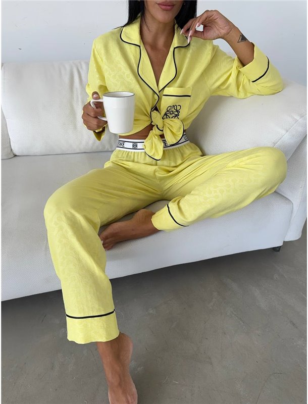 Витончена піжама вільного крою 1272-S Domino фото - Luxbikini