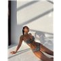 Купальник-бандо з високою посадкою 1504/1_S Domino фото - Luxbikini