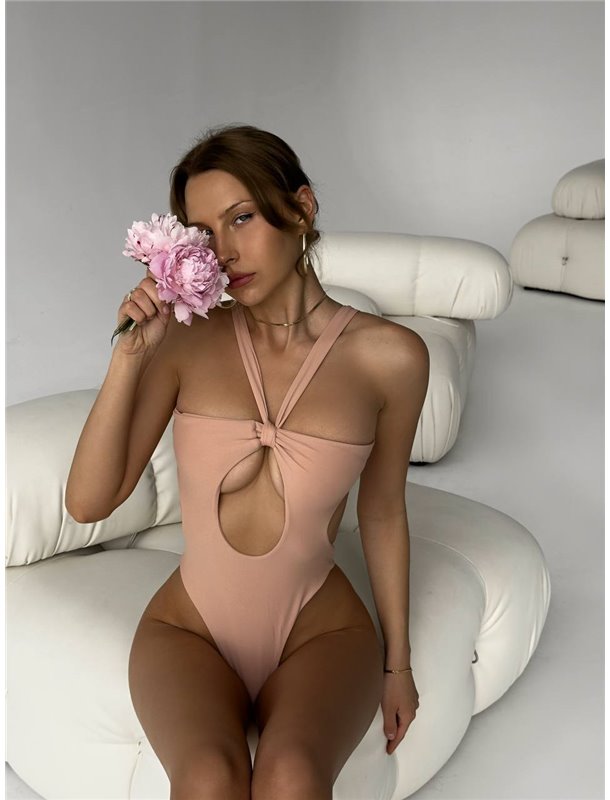 Купальник суцільний з ефектом утяжки 2828/16-М Domino фото - Luxbikini