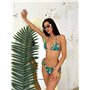 Купальник жіночий у тропічному стилі з кісточками 2666/48-S Domino фото - Luxbikini