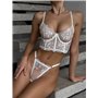Комплект білизни з корсетом та трусикми стрінгами 479/110-S Domino фото - Luxbikini