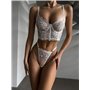 Комплект білизни з корсетом та трусикми стрінгами 479/110-S Domino фото - Luxbikini