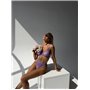 Комплект білизни фіолетовий на кісточках 627/82-S Domino фото - Luxbikini