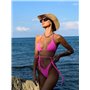 Барвистий купальник трикутник 345/72-S Domino фото - Luxbikini