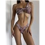 Купальник бандо на одне плече, леопардовий 2873/90-S Domino фото - Luxbikini