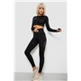 Костюм жіночий домашній, колір чорний, 214R265 214R265 AGER фото - Luxbikini