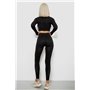 Костюм жіночий домашній, колір чорний, 214R265 214R265 AGER фото - Luxbikini