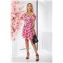Сукня жіноча з принтом софт, колір рожевий, 257R811-2 257R811-2 AGER фото - Luxbikini