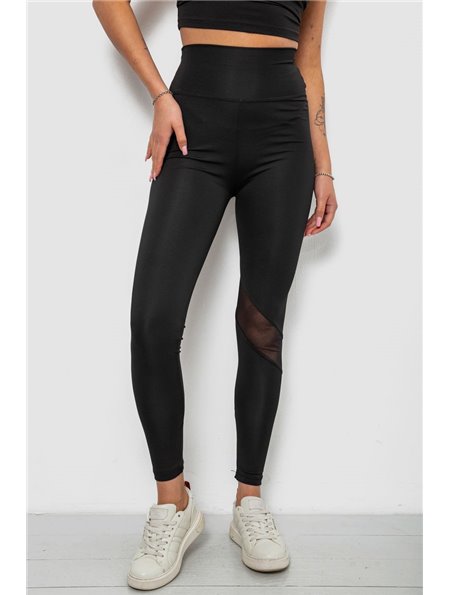 Лосини жіночі однотонні, колір чорний, 214R001L 214R001L AGER фото - Luxbikini