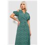 Сукня жіноча на запах з принтом софт, колір зелений, 257R358-2 257R358-2 AGER фото - Luxbikini