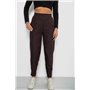 Штани жіночі на тонкому флісі, колір шоколадний, 257R727 257R727 AGER фото - Luxbikini
