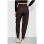 Штани жіночі на тонкому флісі, колір шоколадний, 257R727 257R727 AGER фото - Luxbikini