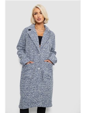 Пальто жіноче без підкладки, колір синій, 257R99 257R99 AGER фото - Luxbikini