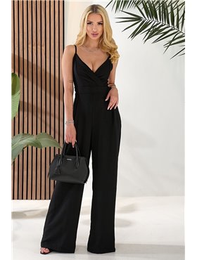 Комбінезон жіночий, колір чорний, 257R370 257R370 AGER фото - Luxbikini