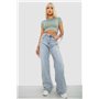 Джинси жіночі Trubo, колір блакитний, 244R00600-1 244R00600-1 AGER фото - Luxbikini