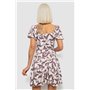 Сукня жіноча з принтом софт, колір молочний, 257R811-3 257R811-3 AGER фото - Luxbikini