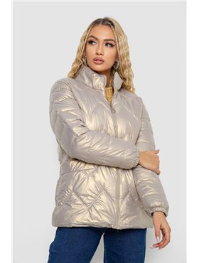 Куртка жіноча демісезонна, колір бежевий, 243R226 243R226 AGER фото - Luxbikini