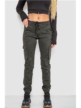 Штани жіночі камуфляжні, колір хакі, 244RTL1067 244RTL1067 AGER фото - Luxbikini