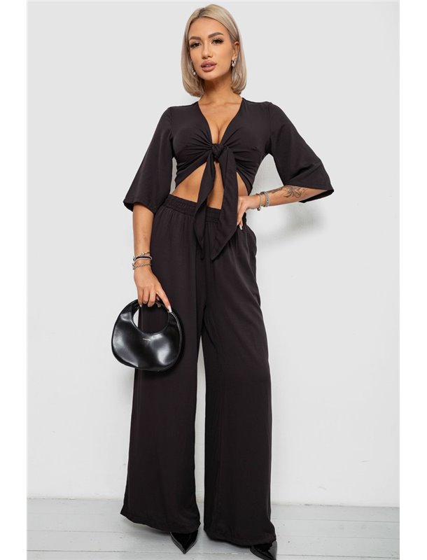 Костюм жіночий, колір чорний, 258R270 258R270 AGER фото - Luxbikini