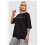 Футболка жіноча з принтом, колір чорний, 244R2020 244R2020 AGER фото - Luxbikini