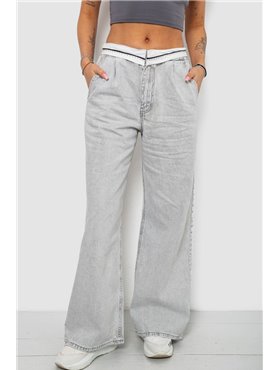 Джинси жіночі Palazzo, колір сірий, 244R2604 244R2604 AGER фото - Luxbikini