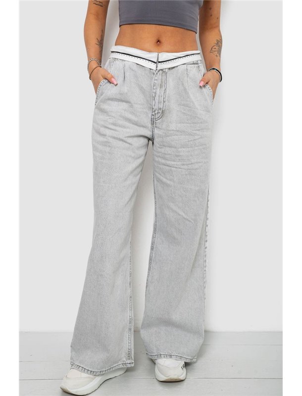 Джинси жіночі Palazzo, колір сірий, 244R2604 244R2604 AGER фото - Luxbikini