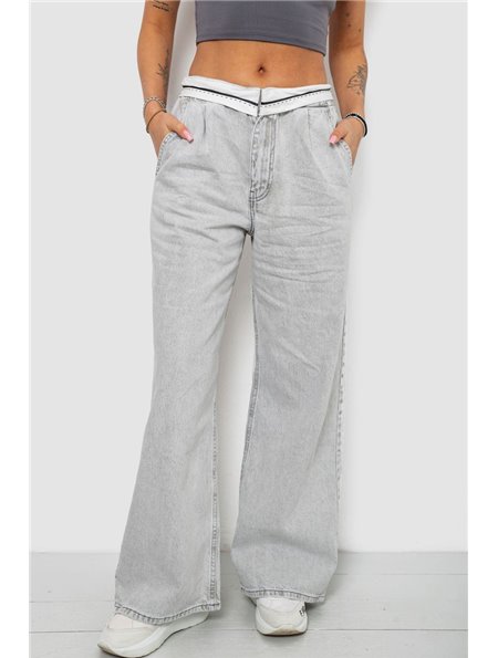 Джинси жіночі Palazzo, колір сірий, 244R2604 244R2604 AGER фото - Luxbikini