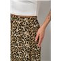Спідниця софт із леопардовим принтом, колір бежевий, 257R11-3 257R11-3 AGER фото - Luxbikini