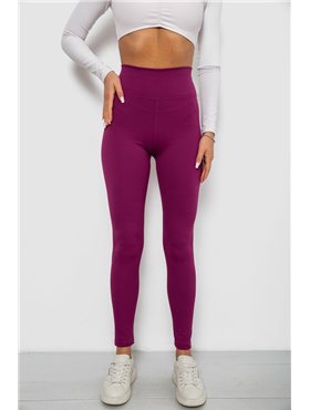 Лосини однотонні в рубчик, колір фуксія, 244R686 244R686 AGER фото - Luxbikini