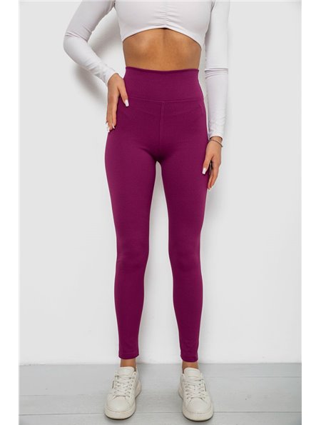 Лосини однотонні в рубчик, колір фуксія, 244R686 244R686 AGER фото - Luxbikini