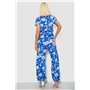 Костюм жіночий повсякденний з принтом, колір синій, 257R815 257R815 AGER фото - Luxbikini