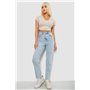 Джинси жіночі Banan, колір блакитний, 244R9007 244R9007 AGER фото - Luxbikini