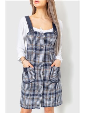 Сарафан жіночий, колір синьо-сірий, 230R107 230R107 AGER фото - Luxbikini