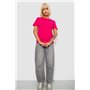 Футболка жіноча з принтом, колір малиновий, 244R1035-5 244R1035-5 AGER фото - Luxbikini