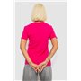 Футболка жіноча з принтом, колір малиновий, 244R1035-5 244R1035-5 AGER фото - Luxbikini
