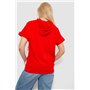 Футболка жіноча з принтом, колір червоний, 244R2311-5 244R2311-5 AGER фото - Luxbikini