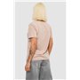 Футболка жіноча з принтом, колір бежевий, 244R2001-5 244R2001-5 AGER фото - Luxbikini