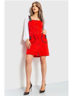 Сарафан жіночий, колір червоний, 230R107-4 230R107-4 AGER фото - Luxbikini