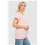 Футболка жіноча однотонна, колір персиковий, 244R2300 244R2300 AGER фото - Luxbikini
