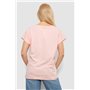 Футболка жіноча однотонна, колір персиковий, 244R2300 244R2300 AGER фото - Luxbikini