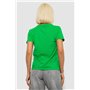 Футболка жіноча з принтом, колір зелений, 244R1022 244R1022 AGER фото - Luxbikini