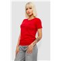 Футболка жіноча з принтом, колір червоний, 244R2002 244R2002 AGER фото - Luxbikini
