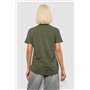 Футболка жіноча з принтом, колір хакі, 244R2057 244R2057 AGER фото - Luxbikini