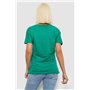 Футболка жіноча з принтом, колір зелений, 244R2804 244R2804 AGER фото - Luxbikini
