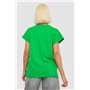 Футболка жіноча з принтом, колір зелений, 244R3013-5 244R3013-5 AGER фото - Luxbikini