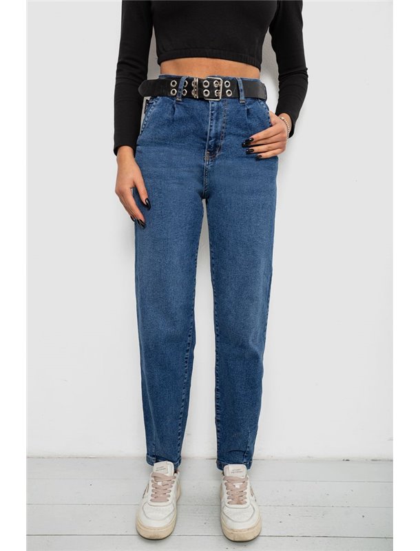 Джинси жіночі Balon, колір синій, 244R001114 244R001114 AGER фото - Luxbikini