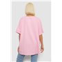 Футболка жіноча з принтом, колір рожевий, 244R6005-1 244R6005-1 AGER фото - Luxbikini