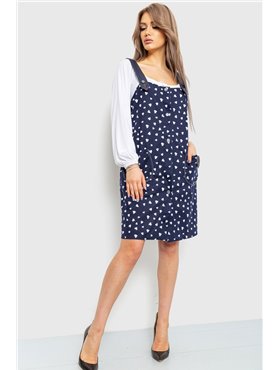 Сарафан жіночий, колір синьо-білий, 230R107-2 230R107-2 AGER фото - Luxbikini